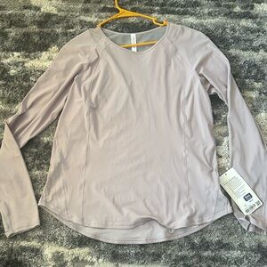 lululemon athletica Sculpt Long Sleeve Top - Soft Lavender